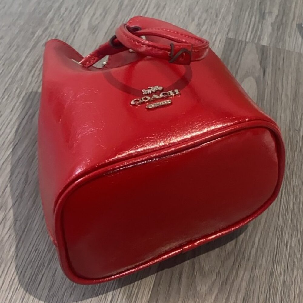 Coach Mini Chambray Colorway Drawstring Mini Tote - image 6